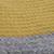 Tapis rond laine tressé nolan Bleu+Curcuma+Rouille 9 - vertbaudet enfant 