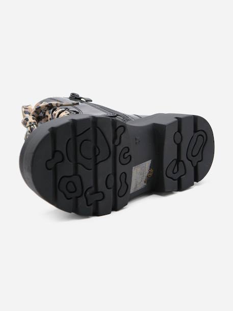 Bottines a lacets Noir+Noir 9461 5 - vertbaudet enfant 