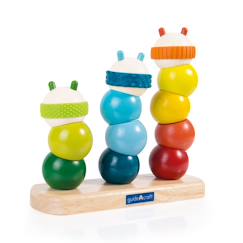 Jouet-Chenilles à empiler - jouet éducatif pour enfants