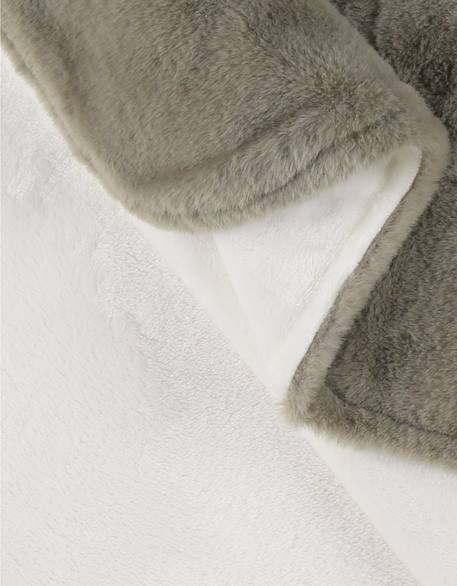 Couverture en fausse fourrure  140x200 cm Vert 4 - vertbaudet enfant 