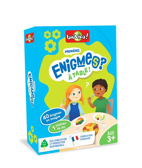 Jeu de cartes - mes 1ères enigmes -  a table ! -  fabriqué en france MULTICOLORE 1 - vertbaudet enfant 