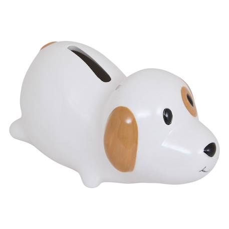 Tirelire chien Teckel Scott Blanc 2 - vertbaudet enfant 
