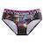Lot de 5 culottes  fantasy Noir/rose/rouge/violet 2 - vertbaudet enfant 