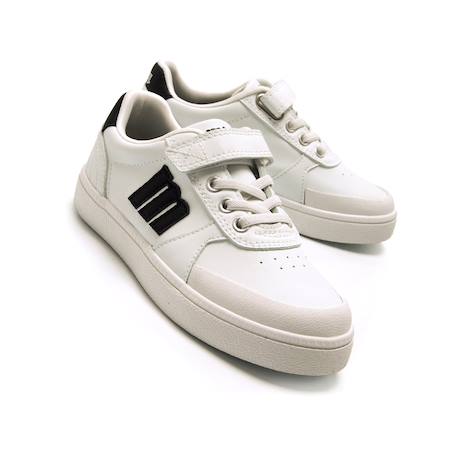 Sneakers garçon synthétique lacets Blue+White 10 - vertbaudet enfant 