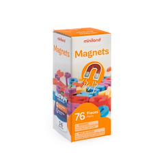 Jouet-Jeux éducatifs-Lire, écrire, compter et heure-76 lettres majuscules magnétiques - jouet éducatif pour enfants