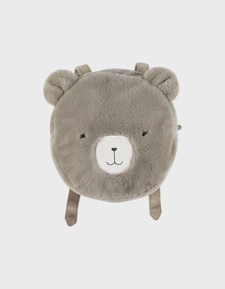 Sac à dos brodé ours - orso Vert 1 - vertbaudet enfant 