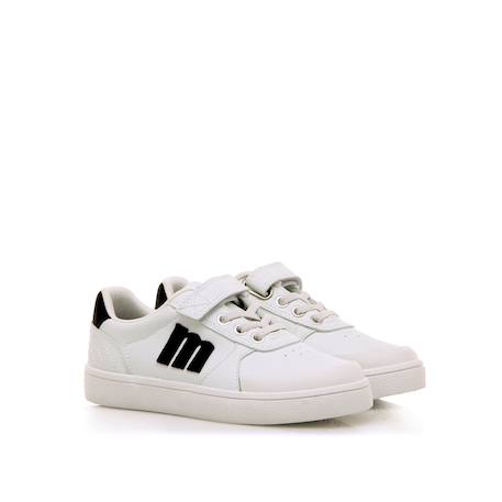 Sneakers garçon synthétique lacets Blue+White 11 - vertbaudet enfant 