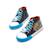 Sneakers garçon synthétique fermeture éclair barefoot Blue 2 - vertbaudet enfant 