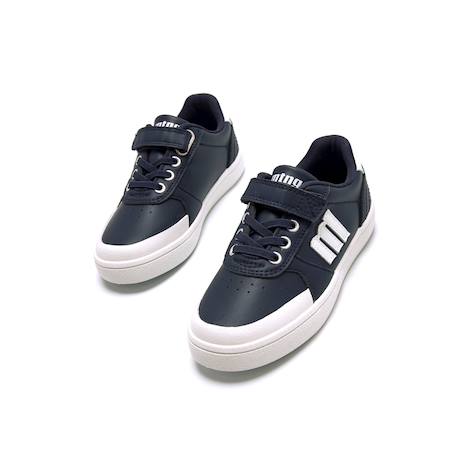 Sneakers garçon synthétique lacets Blue+White 2 - vertbaudet enfant 
