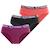 Lot de 3 culottes  en coton origami Noir/rose/violet/noir/blanc 1 - vertbaudet enfant 