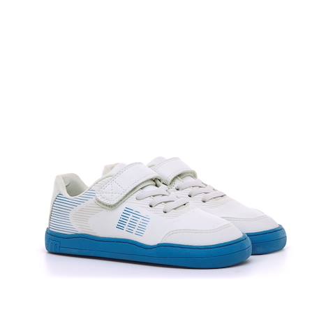 Sneakers garçon synthétique lacets barefoot Black+Blanc_bleu clar 11 - vertbaudet enfant 