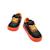 Sneakers garçon synthétique lacets barefoot Black+Blanc_bleu clar 4 - vertbaudet enfant 