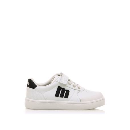 Sneakers garçon synthétique lacets Blue+White 7 - vertbaudet enfant 
