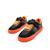 Sneakers garçon synthétique lacets barefoot Black+Blanc_bleu clar 2 - vertbaudet enfant 