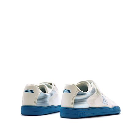 Sneakers garçon synthétique lacets barefoot Black+Blanc_bleu clar 9 - vertbaudet enfant 
