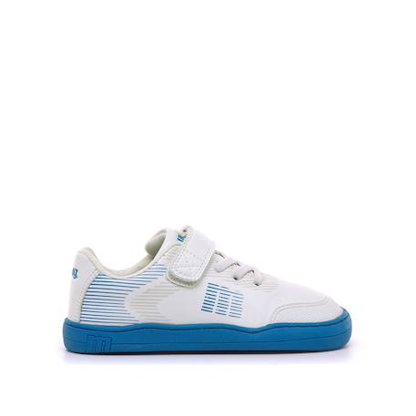 Sneakers garçon synthétique lacets barefoot Black+Blanc_bleu clar 7 - vertbaudet enfant 