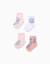 Pack de 4 paires de chaussettes marie Multicolore 1 - vertbaudet enfant 