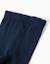 Collants de maille côtelée anti-bouloche Bleu foncé 2 - vertbaudet enfant 
