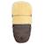 Chancelière pour poussette en peau d'agneau Love the Nature angora+Brown melange+massepain 8 - vertbaudet enfant 