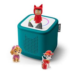Jouet-Pack toniebox 2 - boite à histoires - 1 figurine rubie - la pat' patrouille marcus et stella