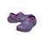 Sabots  à enfiler Marine charcoal+Vert+Violet 17 - vertbaudet enfant 