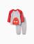 Pyjamas douillets en polyester Gris 3 - vertbaudet enfant 