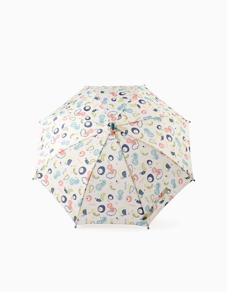 Parapluie avec motif de petits animaux Jaune 2 - vertbaudet enfant 