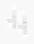 Lot de 2 collants en microfibre 40 den Blanc 1 - vertbaudet enfant 