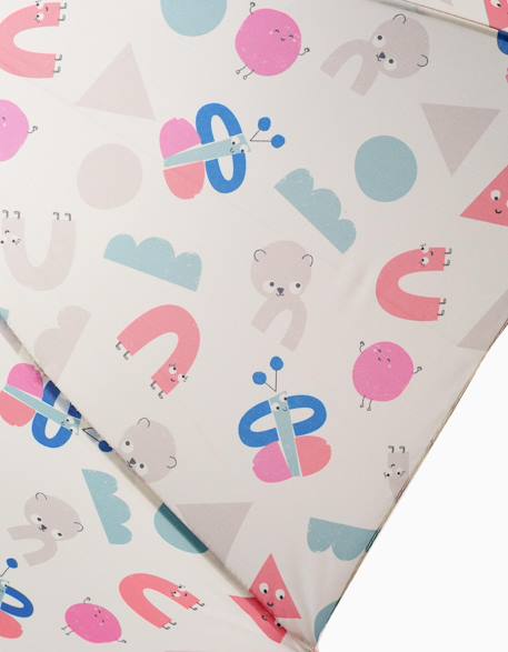 Parapluie avec motif de formes et couleurs Rose clair 3 - vertbaudet enfant 