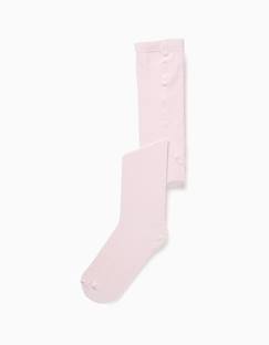 Collants unis en maille anti-bouloche  - vertbaudet enfant