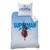 Parure de lit imprimée 100% coton, superman Bleu/rouge 3 - vertbaudet enfant 