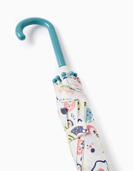 Parapluie avec motif de petits animaux Jaune 4 - vertbaudet enfant 
