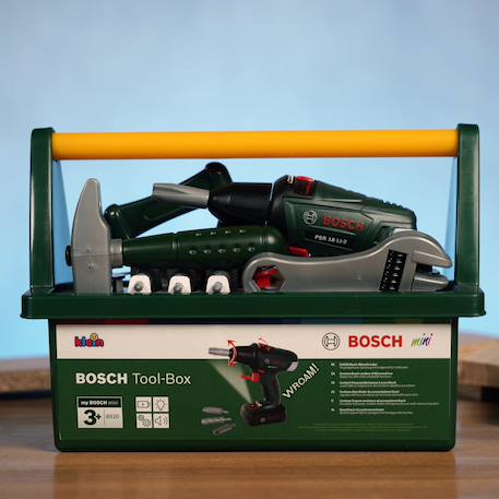 Bosch - mini boîte à outils  avec visseuse Multicolore 4 - vertbaudet enfant 