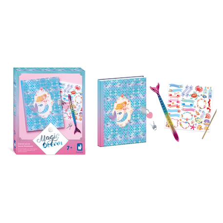 Carnet secret sirène - magic ocean MULTICOLORE 6 - vertbaudet enfant 