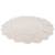 Tapis chambre enfant coton lavable rond finition pétales gabrielle Ecru 6 - vertbaudet enfant 