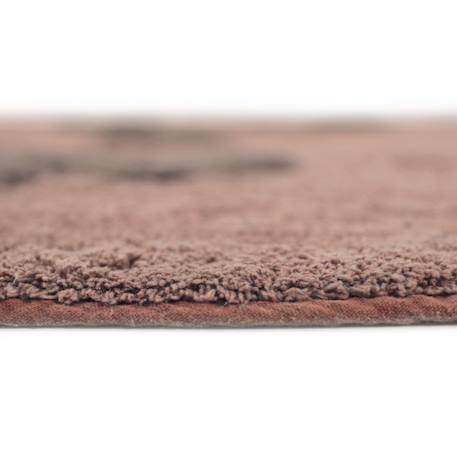 Tapis chambre enfant coton lavable petit léopard little sören Marron 5 - vertbaudet enfant 