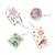 Moulage de décos le jardin fleuri MULTICOLORE 6 - vertbaudet enfant 
