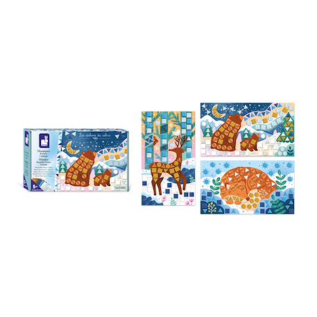 Mosaïques bel hiver MULTICOLORE 6 - vertbaudet enfant 