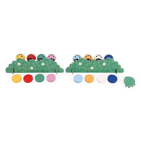 Jeu pédagogique de mémoire, les coccinelle Multicolore 4 - vertbaudet enfant 