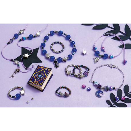 Bijoux à créer, thème magie - magic school MULTICOLORE 1 - vertbaudet enfant 