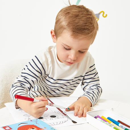 Feutres pinceaux x12 - colo MULTICOLORE 6 - vertbaudet enfant 
