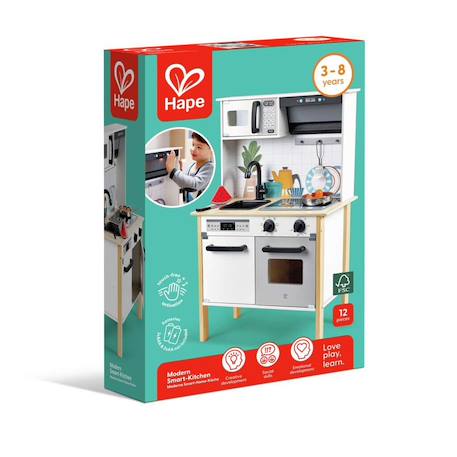 Cuisine interactive en bois Multicolore 6 - vertbaudet enfant 
