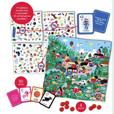 Jeu cherche et trouve les couleurs Vert 2 - vertbaudet enfant 