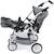 Le buggy twinny pour poupées Gris 4 - vertbaudet enfant 