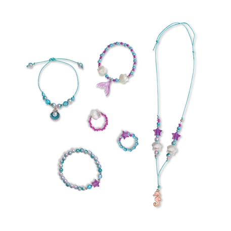 Bijoux a créer thème sirène - magic ocean MULTICOLORE 3 - vertbaudet enfant 