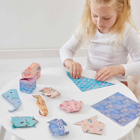 Origamis thème sirènes - magic ocean MULTICOLORE 5 - vertbaudet enfant 
