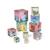 Pyramide carrée les animaux tous mignons Multicolore 3 - vertbaudet enfant 