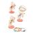 Jeu de lancer d'anneaux en bois fsc Multicolore 4 - vertbaudet enfant 