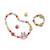 Bijoux en bois à créer - flower garden MULTICOLORE 3 - vertbaudet enfant 