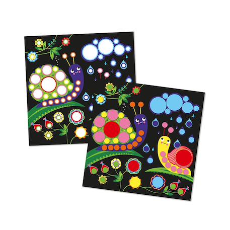 Gomettes rondes dès 3 ans MULTICOLORE 2 - vertbaudet enfant 